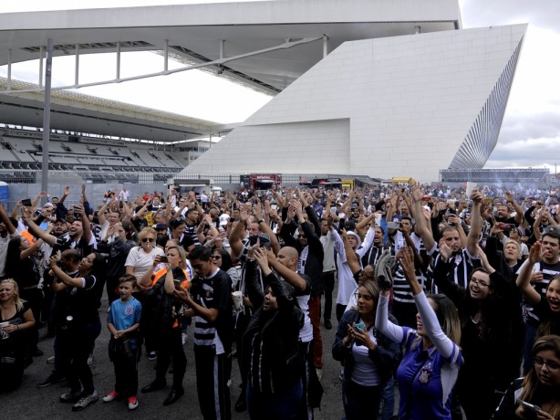 Corinthians promove o Esquenta da Fiel, na Arena, antes do clssico deste sbado
