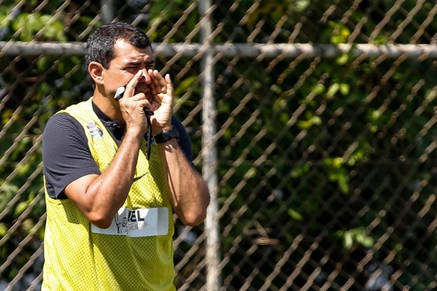 Corinthians finalizou preparao para o clssico contra o Santos, neste domingo