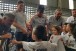 Dupla do Corinthians marca presen�a em festa de P�scoa no Parque S�o Jorge
