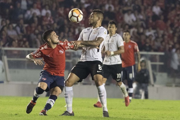 Corinthians venceu o Independiente ms passado em jogo disputado na Argentina