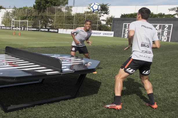 Corinthians realizou ltimo treino no CT Joaquim Grava antes de duelo contra o Paran