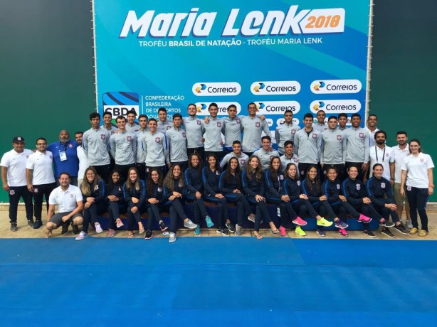 Equipe alvinegra teve excelente rendimento nas guas do Maria Lenk