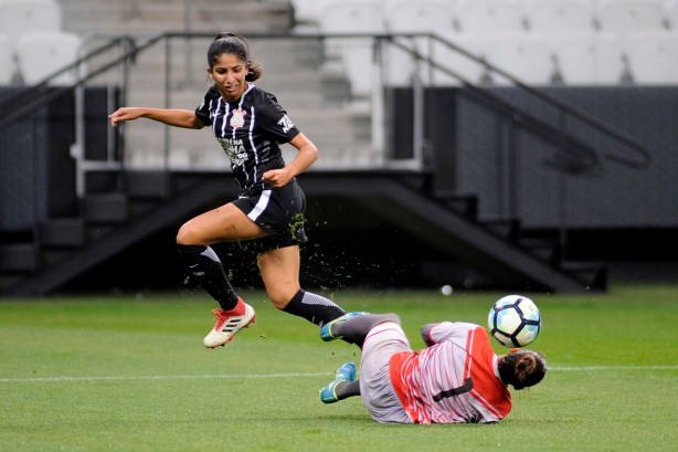 Katiuscia foi uma das destaques do Corinthians em 2018