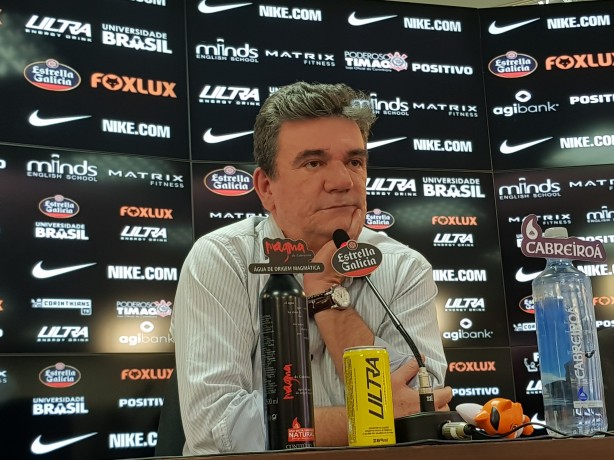 Andrés Sanchez voltou à presidência do Corinthians no último mês de fevereiro