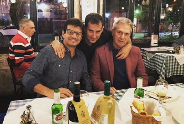 Agente de Pedrinho ( esq.), jantou com pessoal da Udinese em restaurante italiano de So Paulo