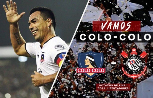 Colo-Colo trocou escudo do Corinthians nas redes sociais