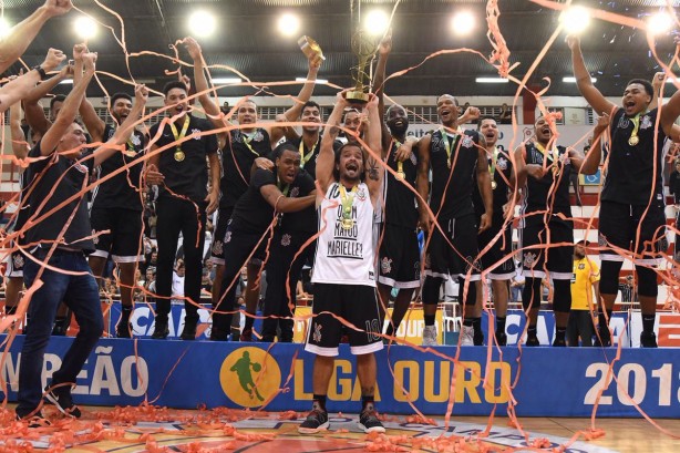 Corinthians chegou ao Novo Basquete Brasil 2018/19 com ttulo da Liga Ouro