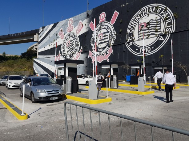 Portaria foi construda na Arena; agora torcedores em geral podero adquirir vaga