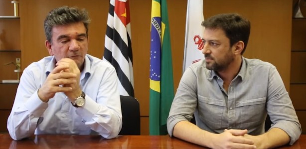 Andrés Sanchez e Duílio Monteiro Alves à Corinthians TV