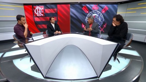 Casagrande, Petkovic e Clber Machado criticaram a atuao do Corinthians contra o Flamengo