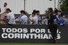 C�ssio � tietado por garotos do Sub-13 do Corinthians no CT