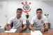 Corinthians firma contrato profissional com g�meos Gallegos, do Sub-17