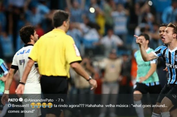 Pato e Bressan no se bicam h pelo menos cinco anos