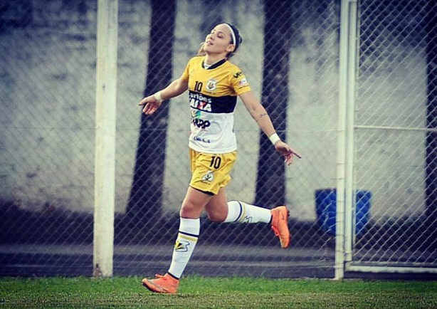 Giovanna disputou o Brasileiro-2018 pelo Kindermann