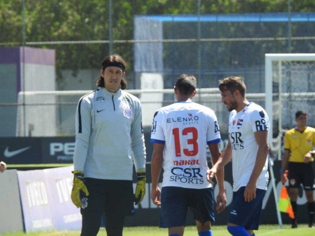 Corinthians de Cssio perdeu com gol de pnalti do Nacional-SP