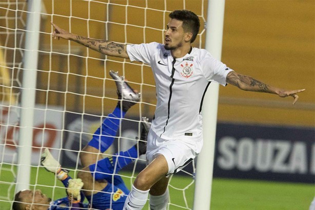 Pedro Henrique marcou o nico gol do Corinthians na ltima vez que o time encontrou o Novorizontino