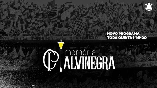 O Memria Alvinegra ir ao ar toda quinta-feira na Corinthians TV