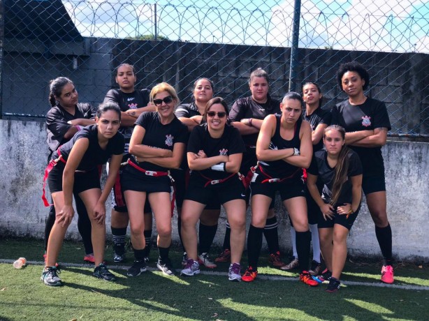 Meninas alvinegras iniciam busca pelo ttulo indito do Campeonato Paulista de Flag de Futebol Americano