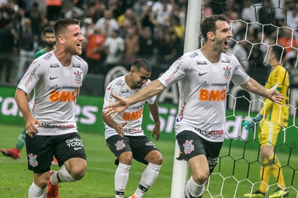 Boselli marcou seu segundo gol com a camisa do Corinthians na noite desta quarta-feira
