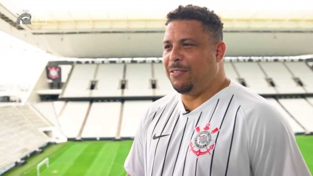 Ronaldo fala sobre a motivao de entrar em campo com a camisa do Corinthians