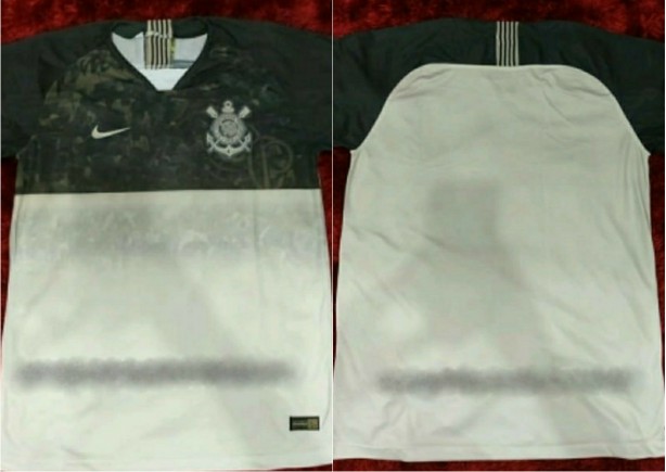 Suposta terceira camisa do Corinthians vazou recentemente na internet