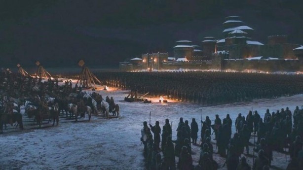 Cena do episdio A Longa Noite, de Game of Thrones