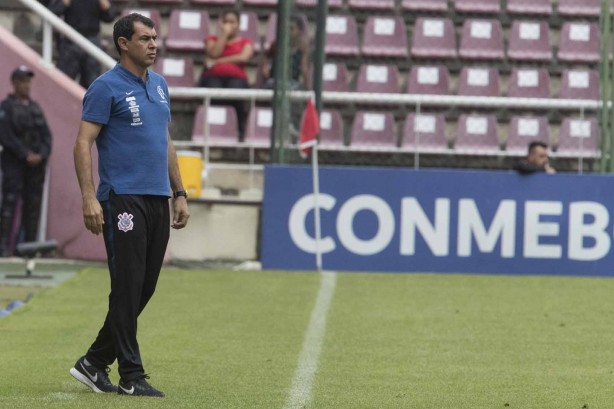 Fábio Carille destacou a qualidade da equipe do Deportivo Lara