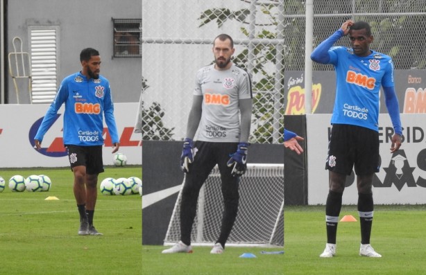 Everaldo, Walter e Marllon estaro no Mineiro; primeiro deve ficar no banco, enquanto a dupla ser titular
