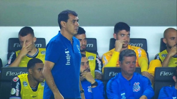 Fbio Carille vem sendo bastante questionado pela torcida do Corinthians