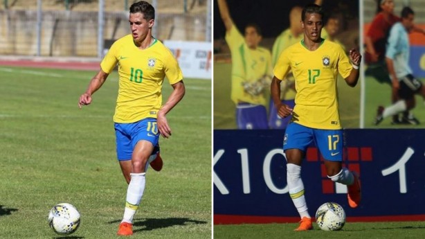 Vital e Pedrinho representam o Corinthians na Seleo Brasileira Olmpica