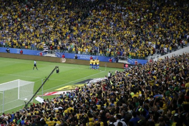 Arena Corinthians abrigou jogo do Brasil nas Eliminatrias da Copa de 2018