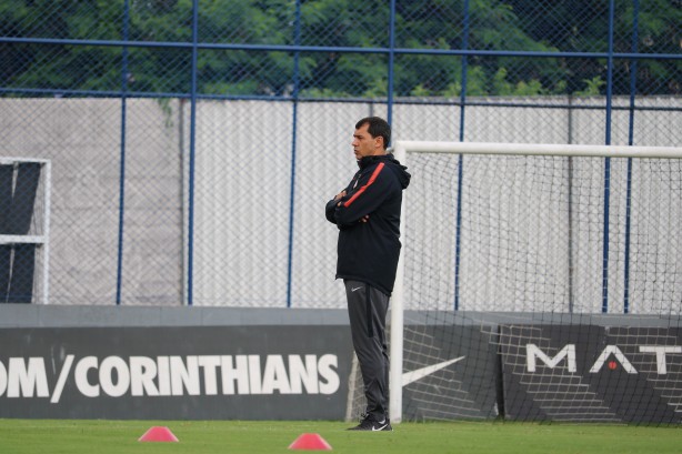 Fábio Carille indicou Corinthians sem muita agressividade para amistoso deste sábado