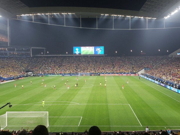 Arena Corinthians deu show nos trs jogos que sediou da Copa Amrica