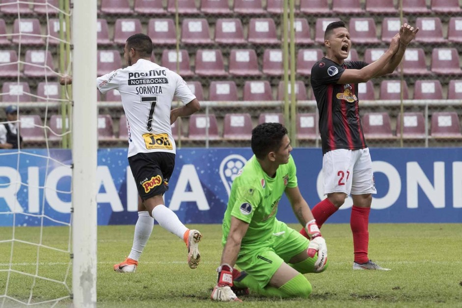 Sornoza desencantou diante do Deportivo Lara, na Venezuela