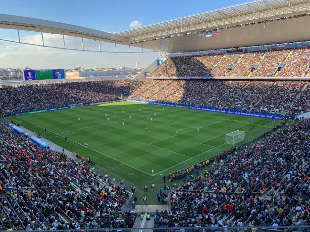 Arena Corinthians recebeu no ltimo sbado deciso do terceiro lugar da Copa Amrica