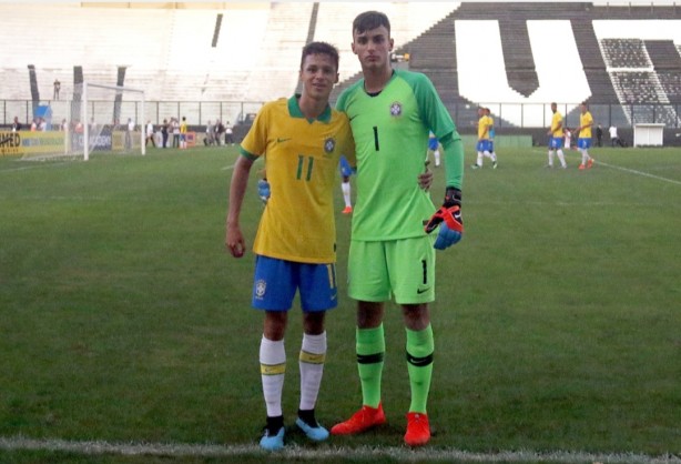 Donelli e Matheus Arajo foram convocados novamente para a Seleo Brasileira Sub-17