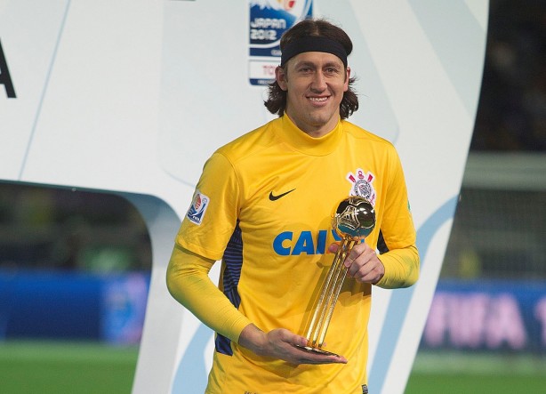Cssio foi campeo da Libertadores e do Mundial em seu primeiro ano no Corinthians