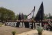 Gavi�es da Fiel protesta em frente ao CT durante treino do Corinthians; veja faixas e c�nticos