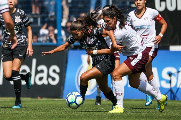 Barueri, Sao Paulo, Brasil. 13th Dec, 2020. BARUERI (SP), 13/12/2020 - CAMPEONATO  PAULISTA FEMININO - Lances da partida entre Corinthians contra o  Ferroviaria, pelo jogo de ida da final, no estadio Arena