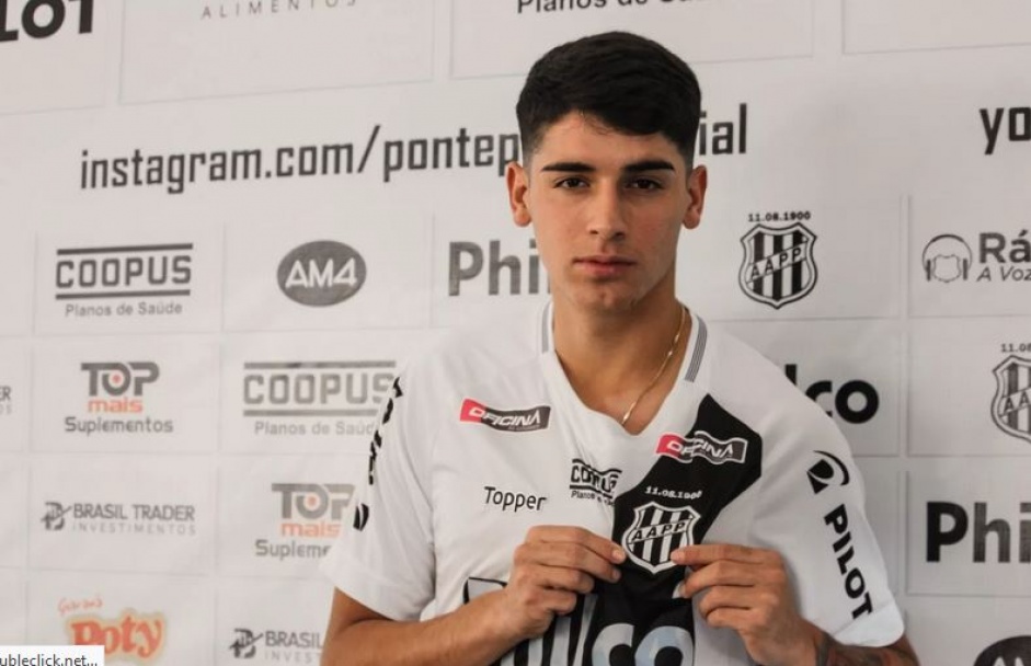 Araos deu sua primeira entrevista como jogador da Ponte Preta