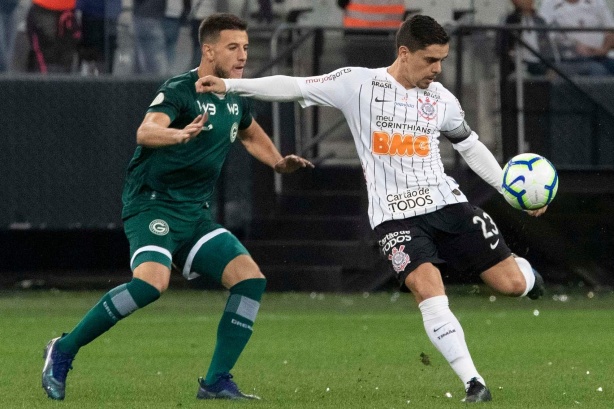 O duelo entre Corinthians e Goi�s, nesta quarta-feira, ser� transmitido na TV aberta