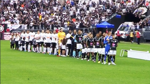 Corinthians e Santos se enfrentaram nesse s�bado na Arena