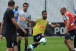 Everaldo treina com bola pela primeira vez no Corinthians aps cirurgia