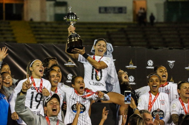 A FIFA destacou o título da Libertadores Feminina do Corinthians nessa segunda-feira