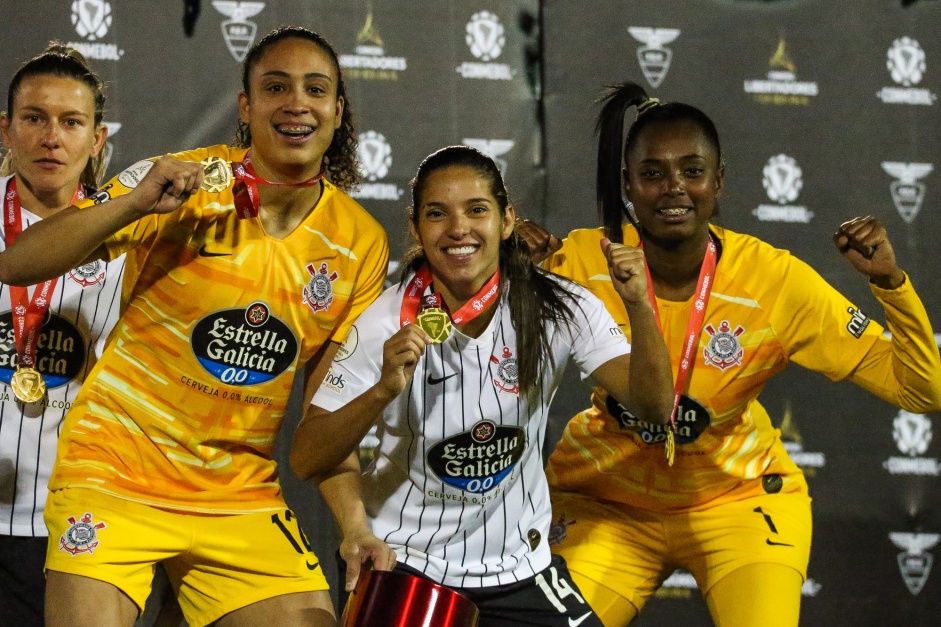 Millene foi a artilheira do Corinthians na Libertadores Feminina