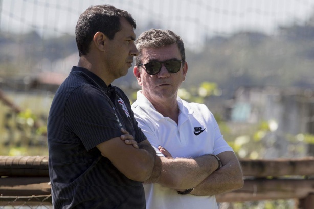 Carille disse que diretoria tem que ter paci�ncia com o in�cio de trabalho de Tiago Nunes