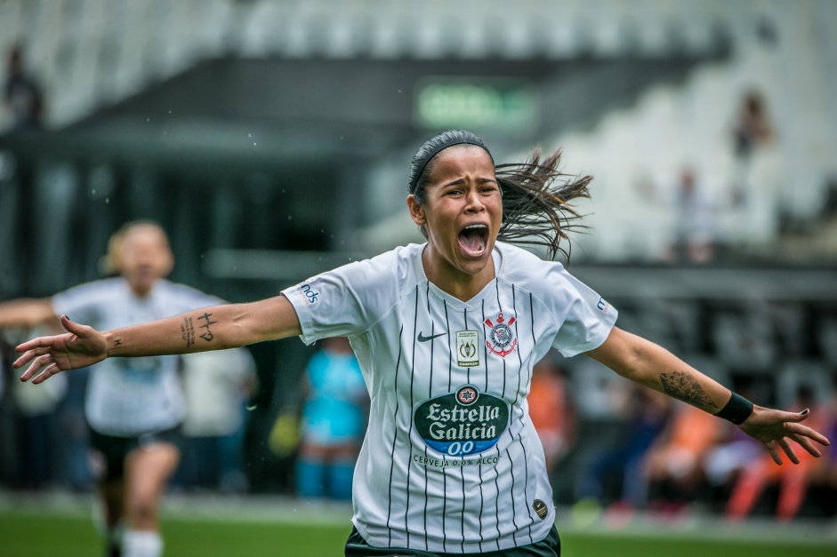 Erika (#99 Corinthians) during the Campeonato Paulista Feminino football  match between Corinthians x Santos at Parque Sao Jorge in Sao Paulo,  Brazil. Richard Callis/SPP Credit: SPP Sport Press Photo. /Alamy Live News