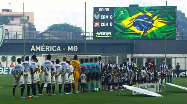 Corinthians perdeu para o Atl�tico-MG no Independ�ncia, em Belo Horizonte