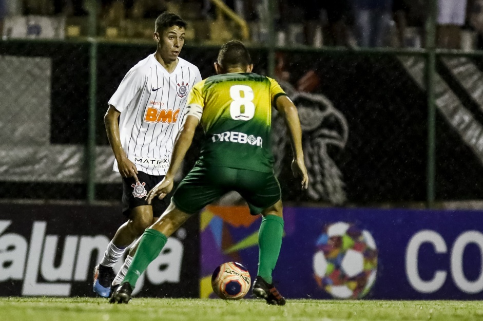 Gabriel Pereira anotou o ltimo gol do Corinthians na vitria sobre o Cuiab-MT