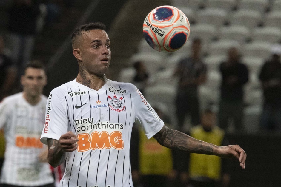 Luan fez sua estreia pelo Corinthians em partidas oficiais contra o Botafogo-SP